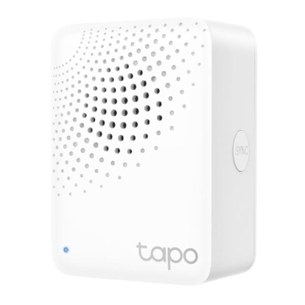 HUB Inteligente TP-Link Tapo H100 868 / 922 MHZ 2.4GHZ con Alarma Inalámbrico WiFi