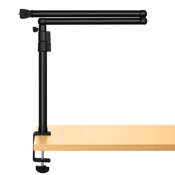 Soporte de Escritorio para Setups Streamplify Mount Lift-Light-BK Compatible con Dispositivos de 5/8 Pulg 3/8 Pulg y 1/4 Pulg Capacidad de 2.5KG – Negro