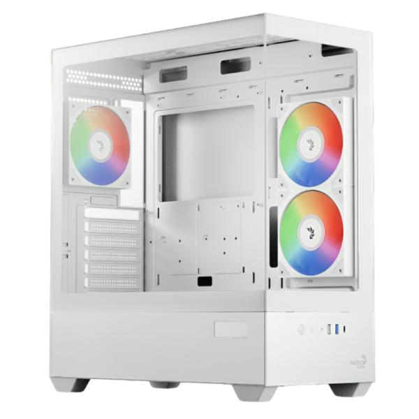 Case Aerocool Gaming RGB Mid Tower P500D Digi-G-WT-V1 Ventiladores 3 de 120MM con Panel Frontal y Lateral – Blanco Case Aerocool Gaming RGB Mid Tower P500D Digi-G-WT-V1 Ventiladores 3 de 120MM con Panel Frontal y Lateral – Blanco